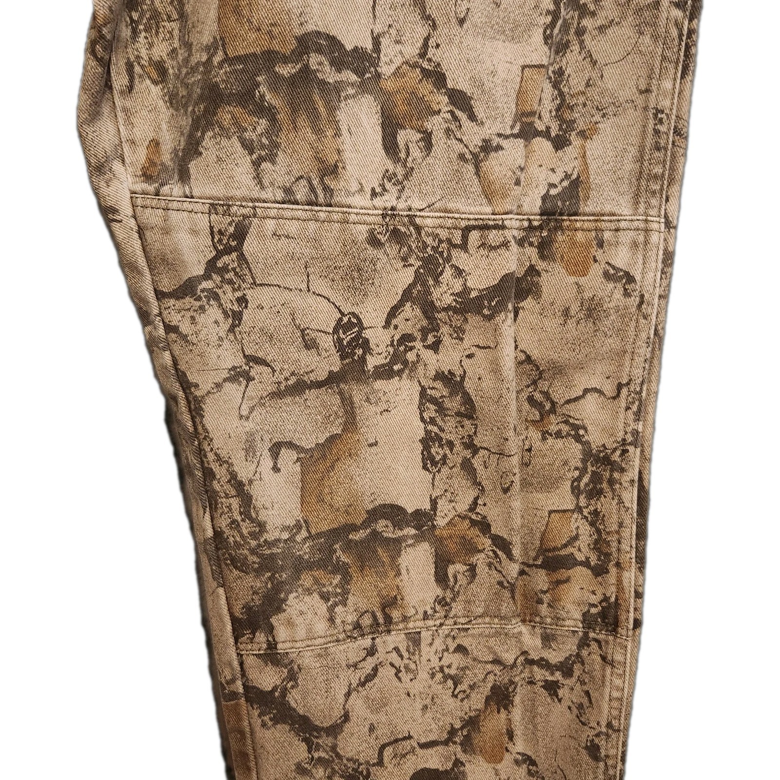 Wrangler Men’s Sz 40×32 Camo Outdoor Hunting Double Knee 100% Cotton
