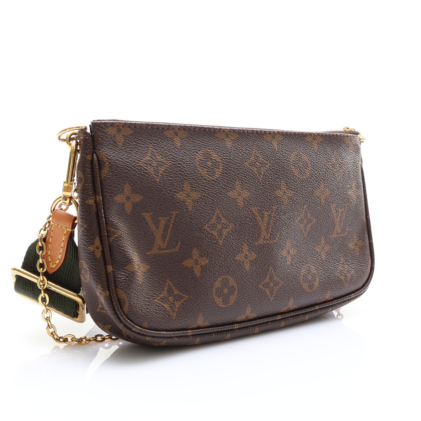 LOUIS VUITTON Multi Pochette Accessoires Shoulder Bag Monogram Canvas Brown
