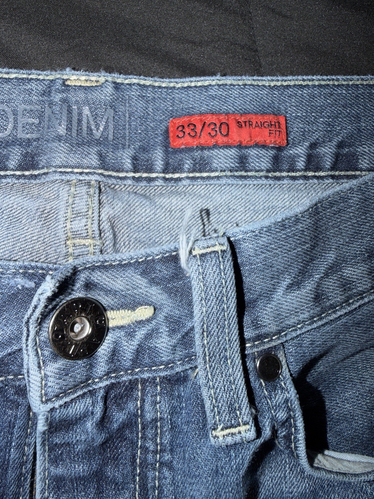 APT9 Denim Jeans Blue Straight Cut