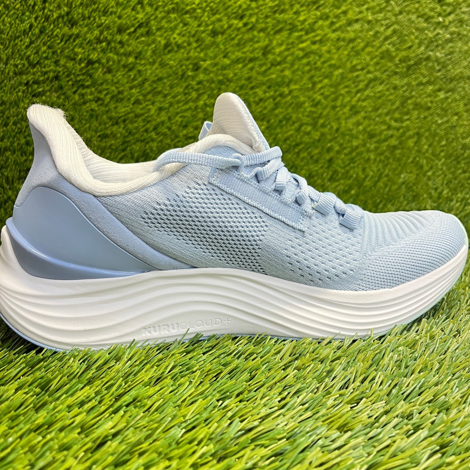 Kuru Atom 2 Womens Size 8 Blue White Athletic Running Walking Shoes Sneakers