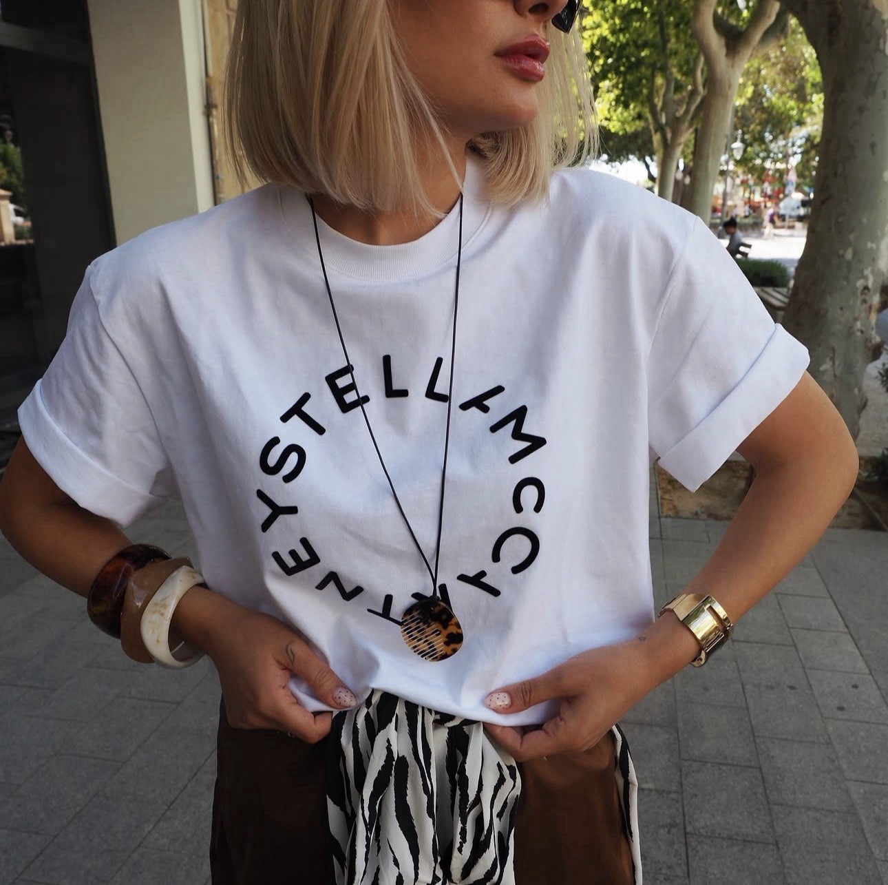 Stella McCartney H&M Oversized Printed T-Shirt XS S M L XL XXL
