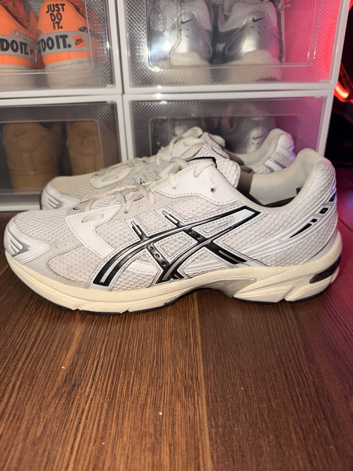 Size 11 – ASICS Gel 1130 White Cloud Grey