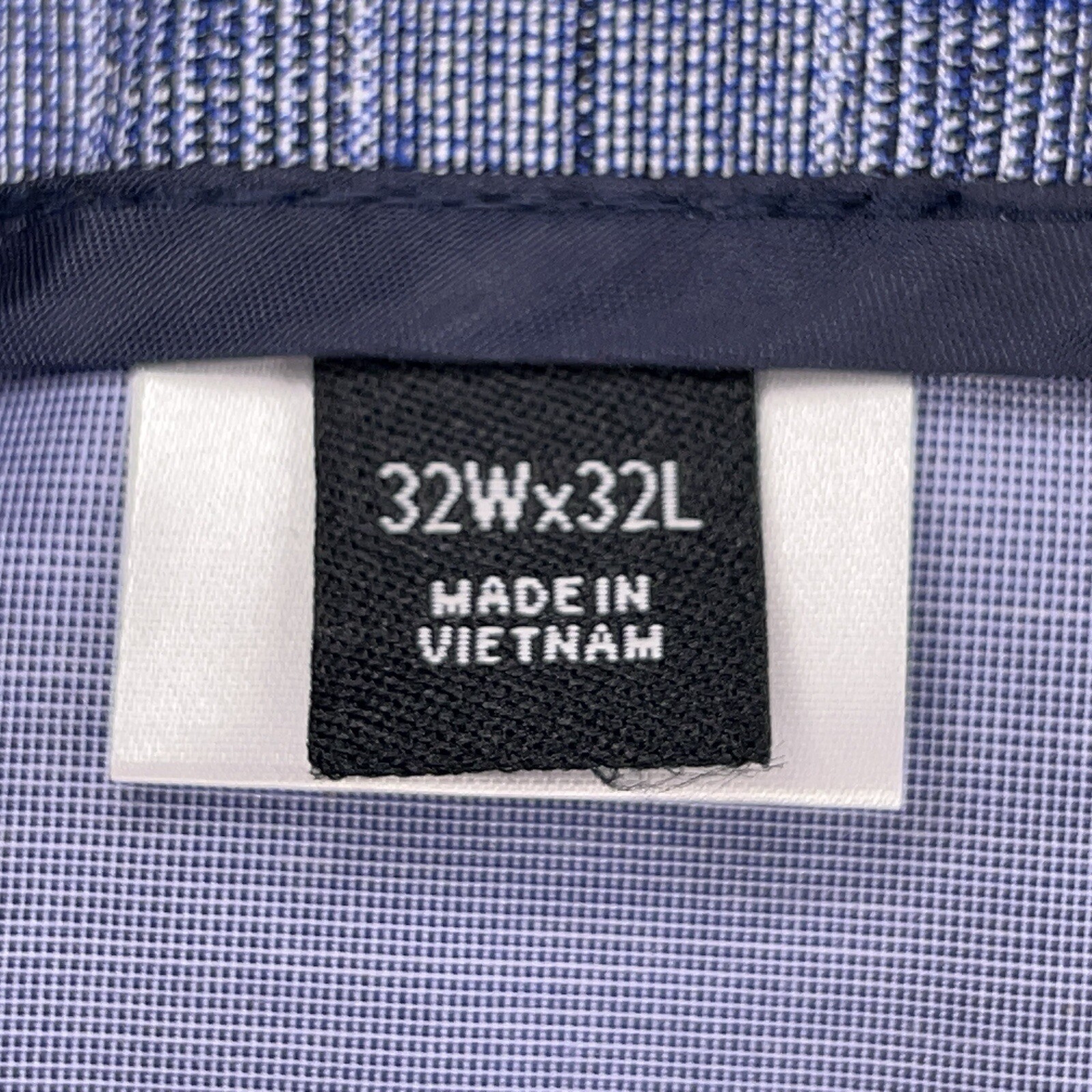 NEW 32×32 MICHAEL STRAHAN PANTS BLUE PLAID GOLF CASUAL DRAWSTRING