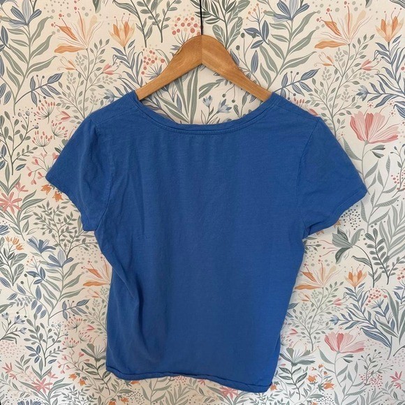 Tommy Hilfiger Cobalt Blue V-Neck Tee
