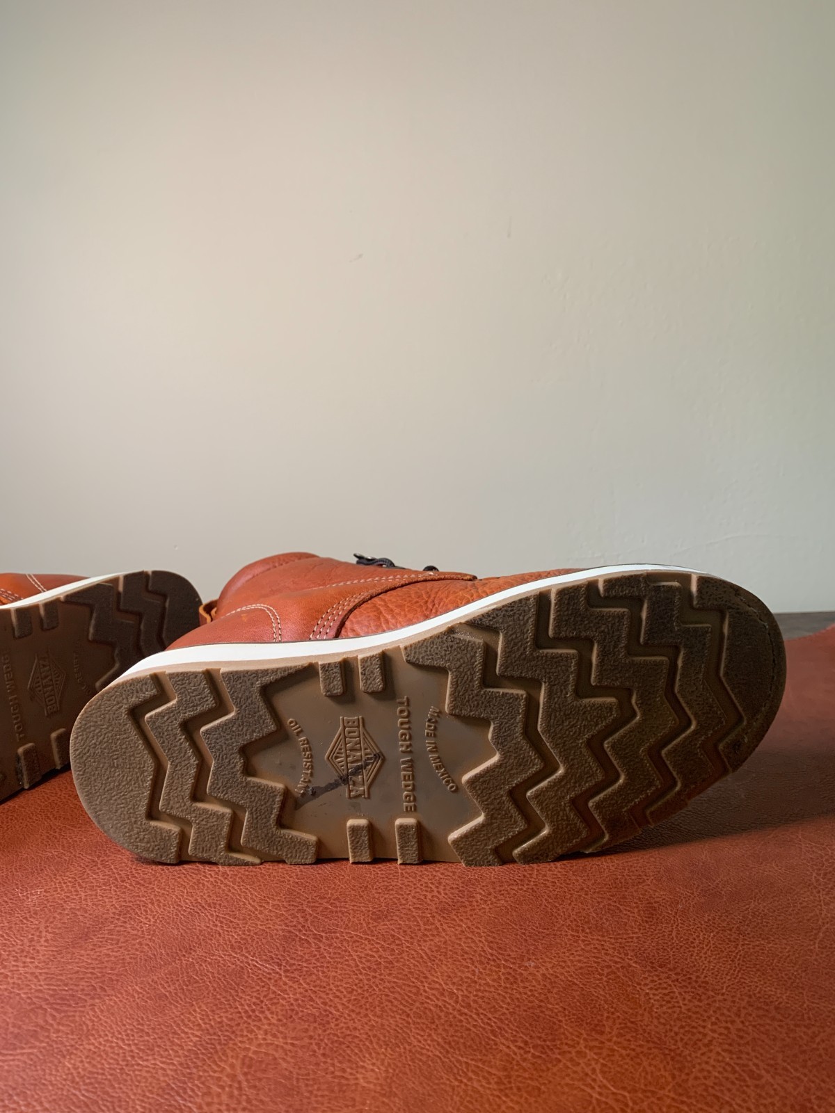 Bonanza Frontier Dual 6″ Moc Toe Goodyear Welted Boots US 7.5