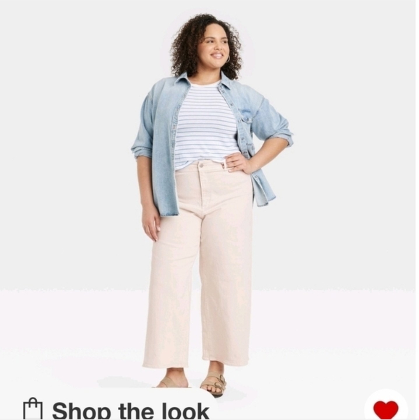 Universal Thread Jeans High-Rise Sailor Wide Leg Ankle Jeans Size 17