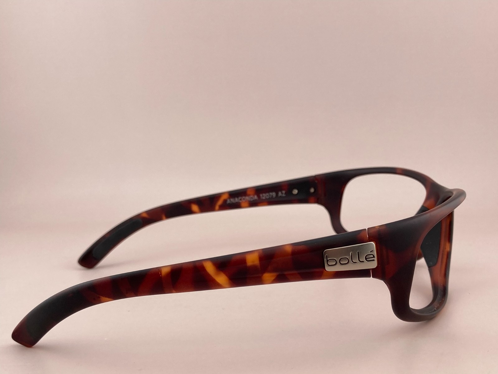 Bolle Sunglasses Frame Anaconda 12079 AZ Matte Tortoise Sports Wrap 64-17-125 mm