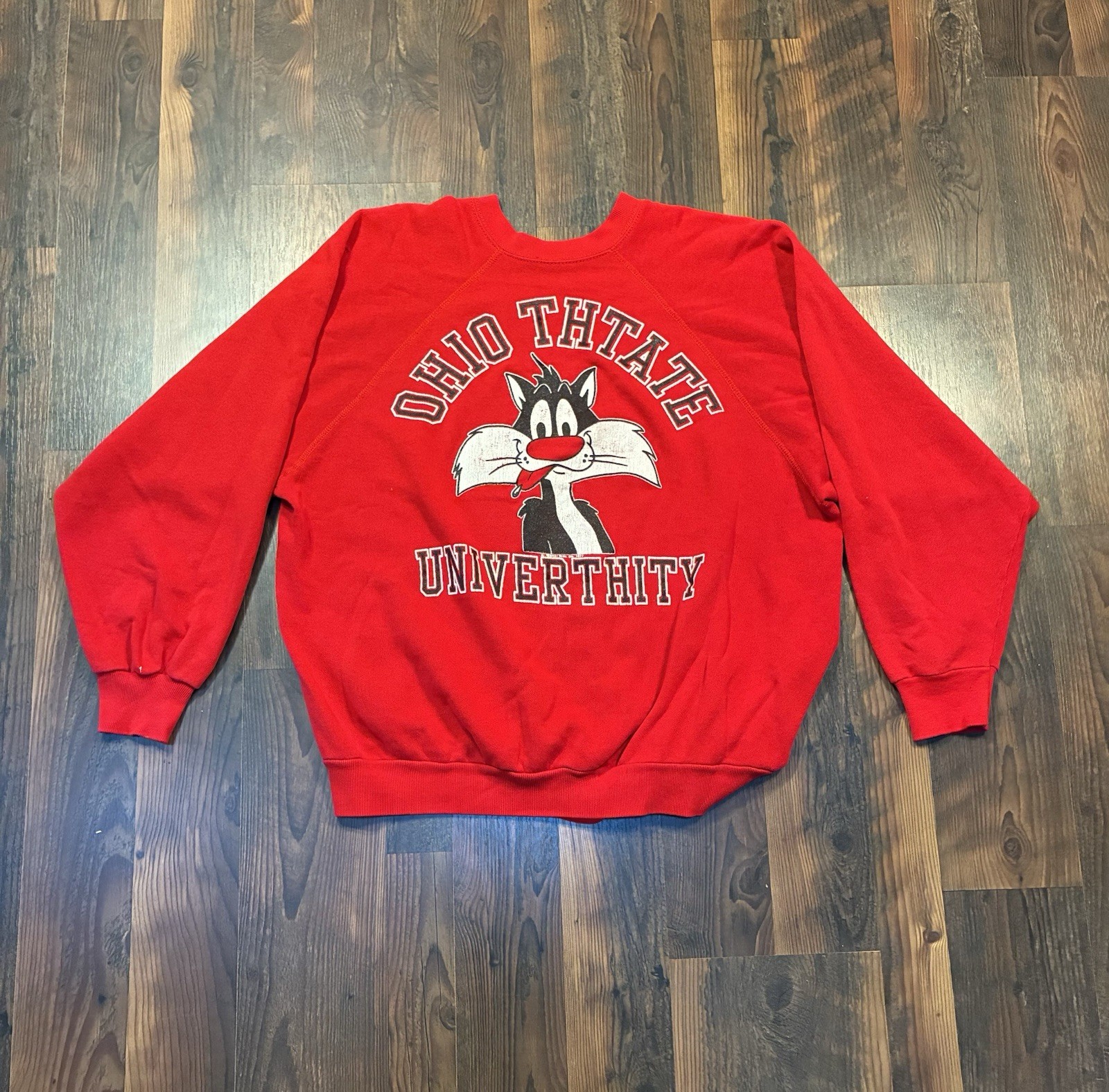 Vintage Ohio State Thtate University Looney Tunes Sylvester Men’s Large