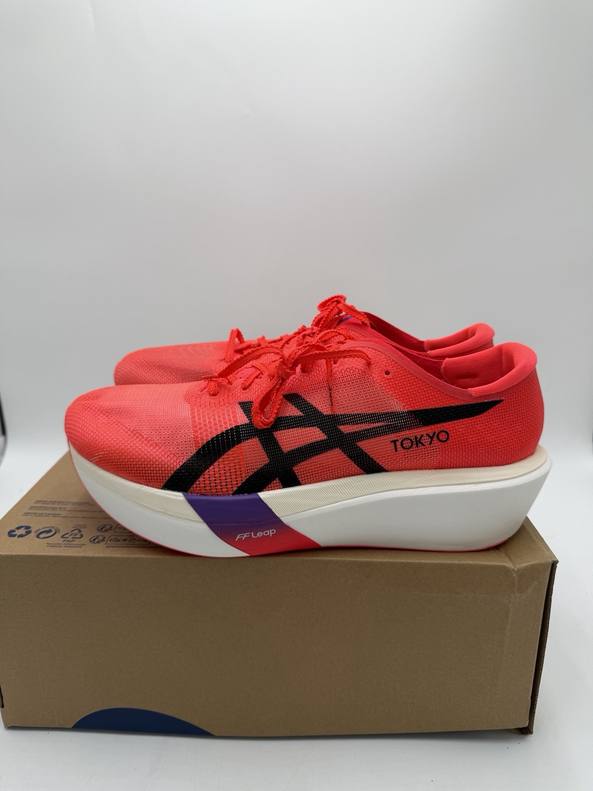 ASICS Metaspeed Sky Tokyo Flash Red/black Womens Size 6.5 / Mens Size 5 NWB