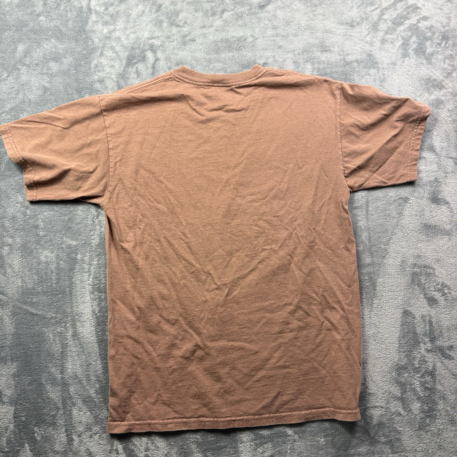 Jon Q Wright Artists Buffalo Bison Graphic T-Shirt Brown Native Art Size M