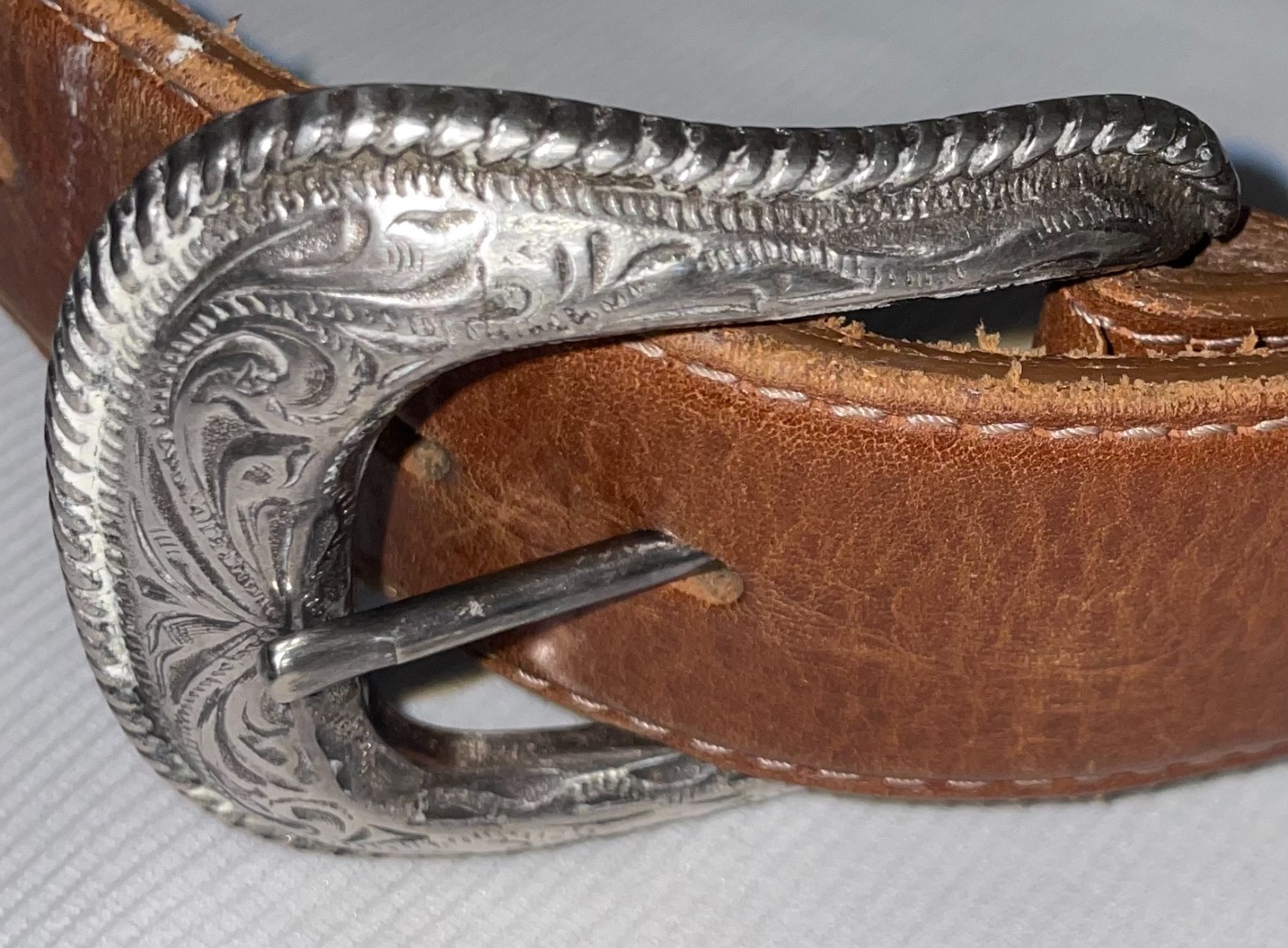 Wrangler 36/90 Genuine Leather 6904- 028 Handcrafted Belt