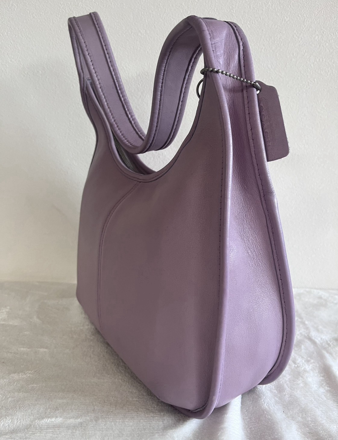 Coach MEDIUM C8C 9033 Vintage Lavender Leather Ergo Shoulder Bag