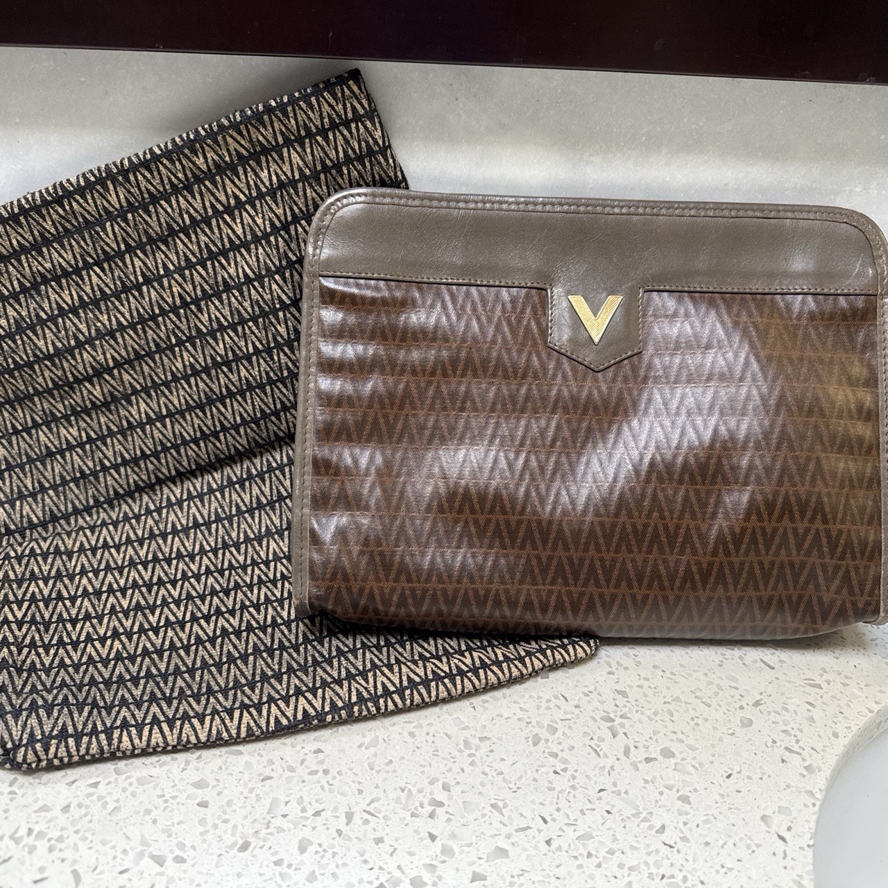 Mario Valentino Vintage Brown Bag