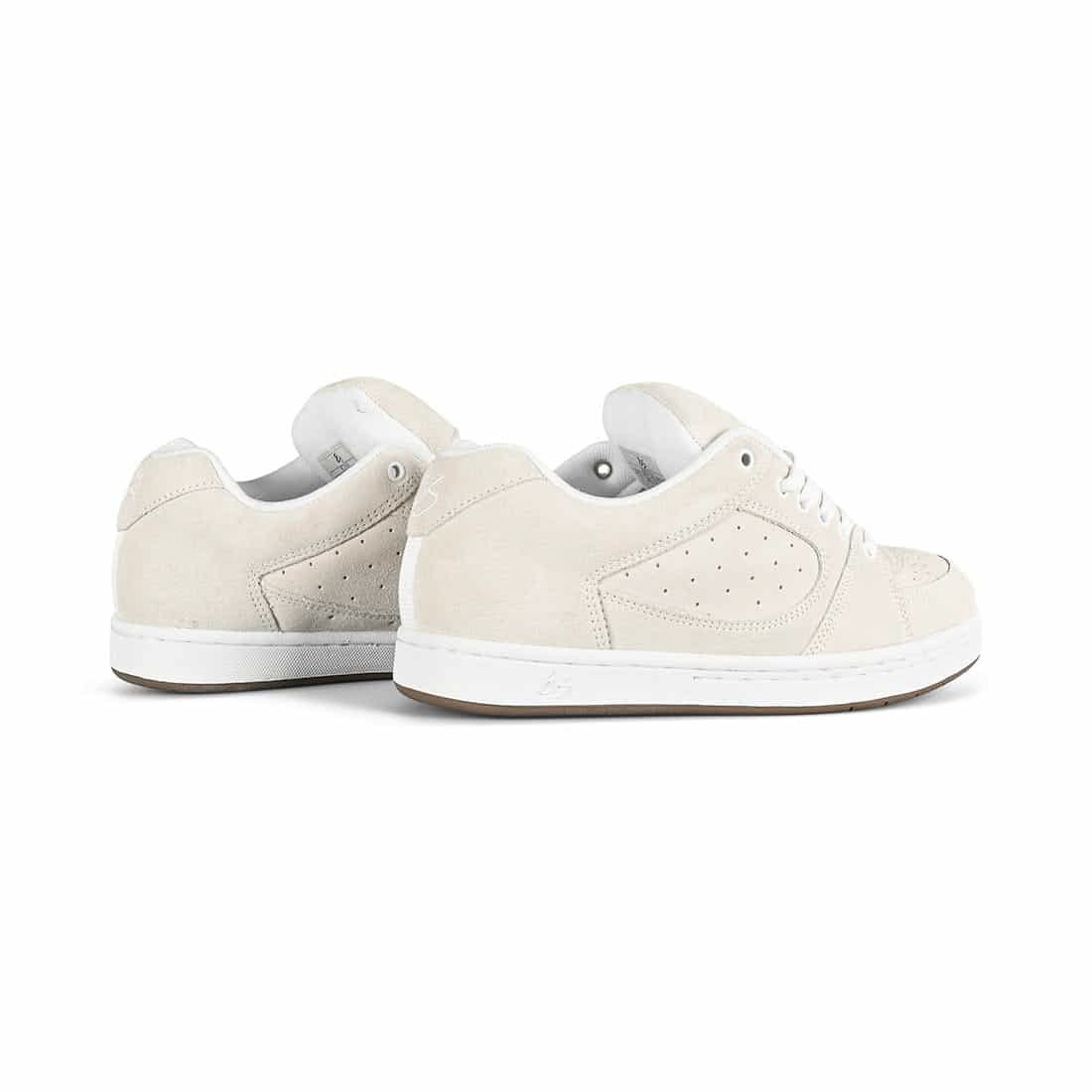 eS Accel OG Skate Shoes – White/Gum