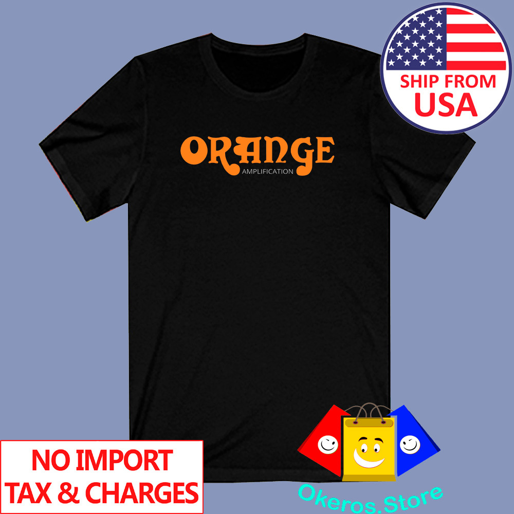 Orange Amplifiers Classic Men’s Black Size S to 3XL
