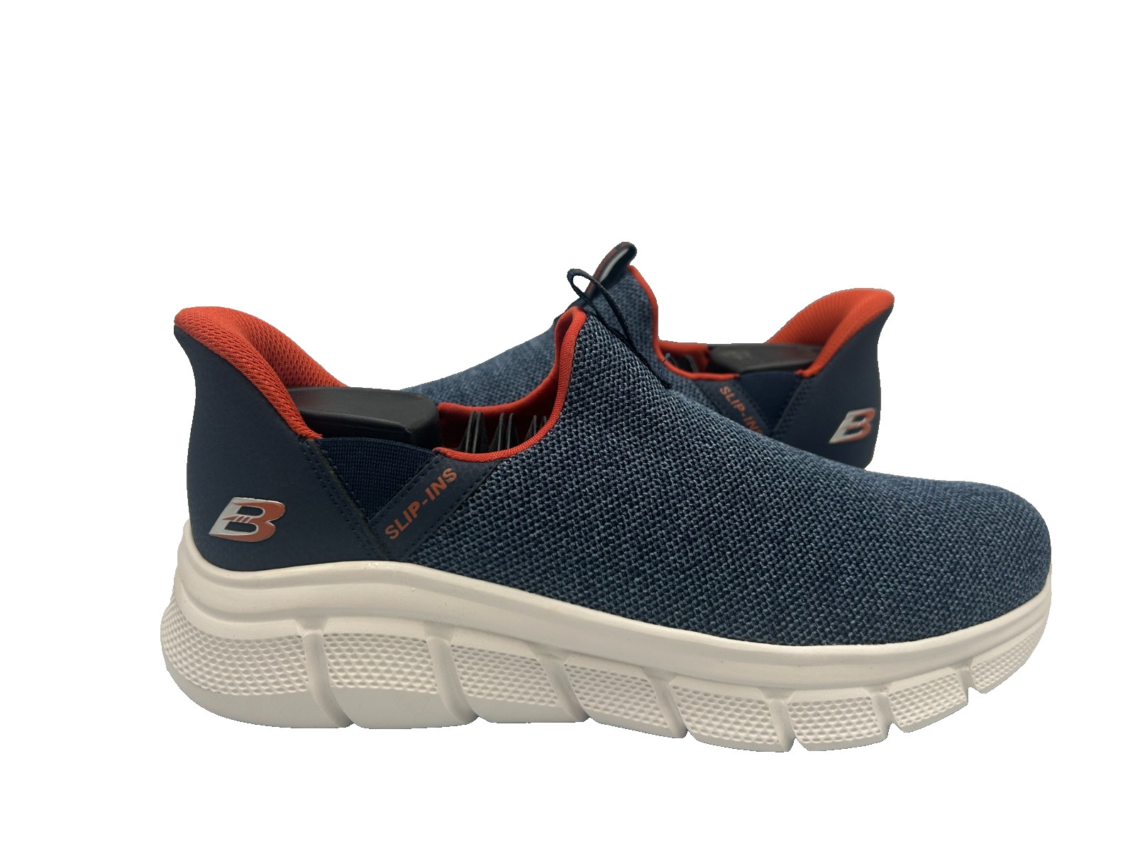 Skechers Men’s Slip-ins BOBS B Flex – Heights Edge Shoes Navy/Red Size:9 91P