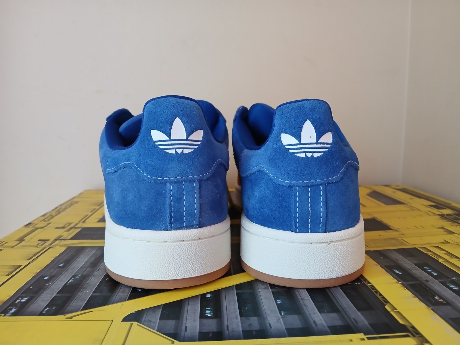 Adidas Campus 00s Collegiate 9.5 Royal Bright Orange JH8058 [Check Description]