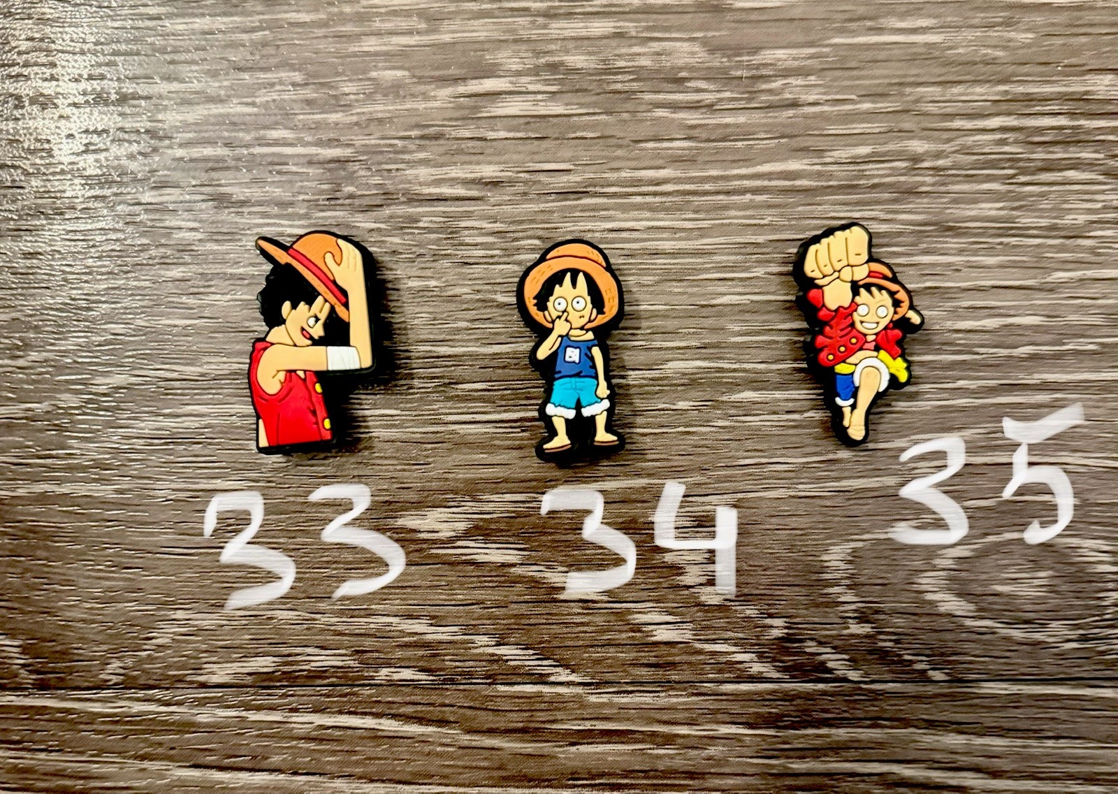 Anime Manga One Piece Croc Charm Jibbitz