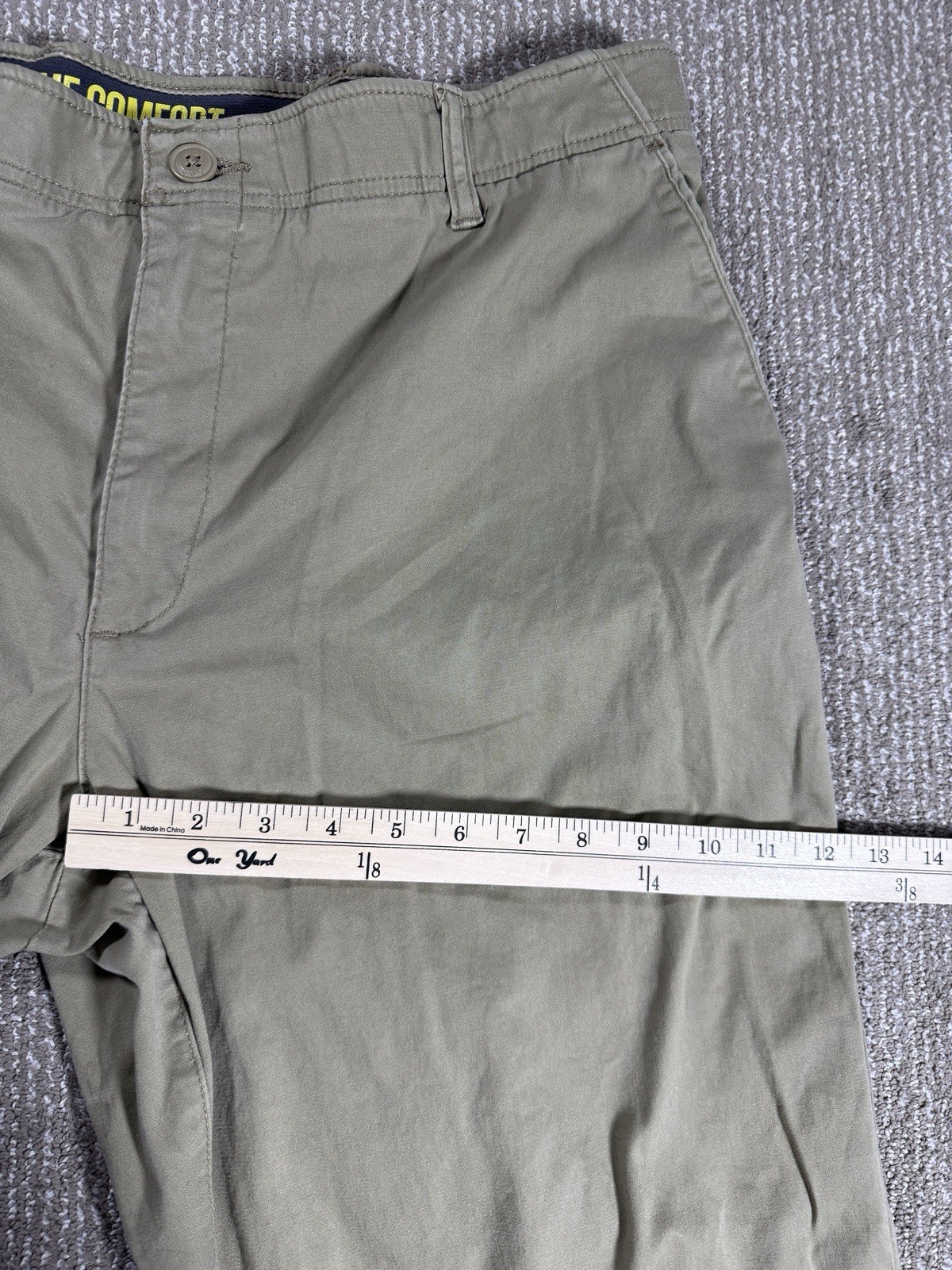 Lee Extreme Comfort Straight Fit Pant 40×30 Khaki Performance Gorp Campcore