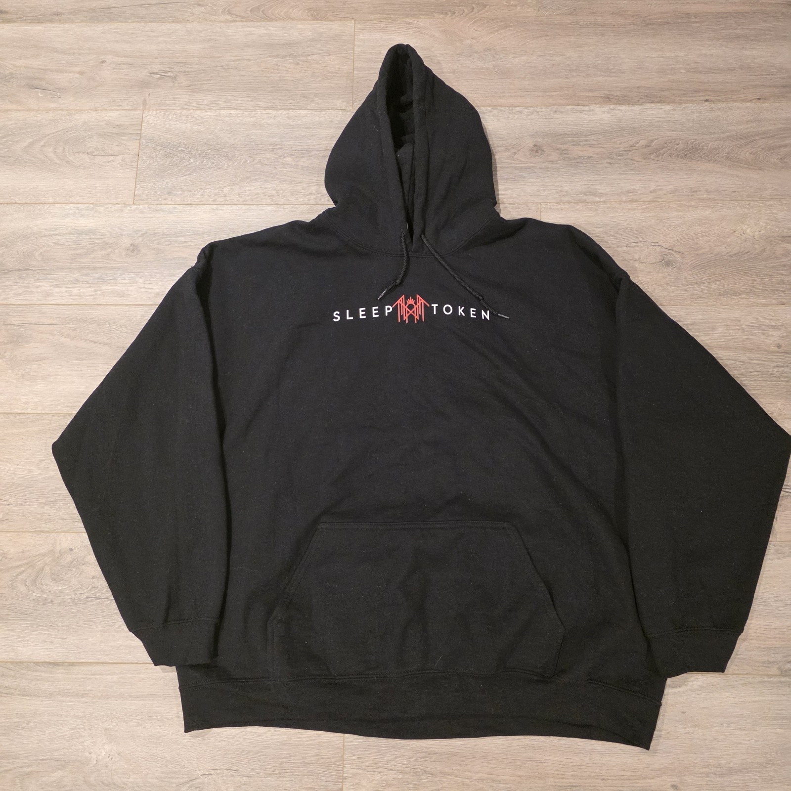 Sleep Token Trident Hoodie Pop Up Store Size 3XL Double Sided Metal Emo Goth