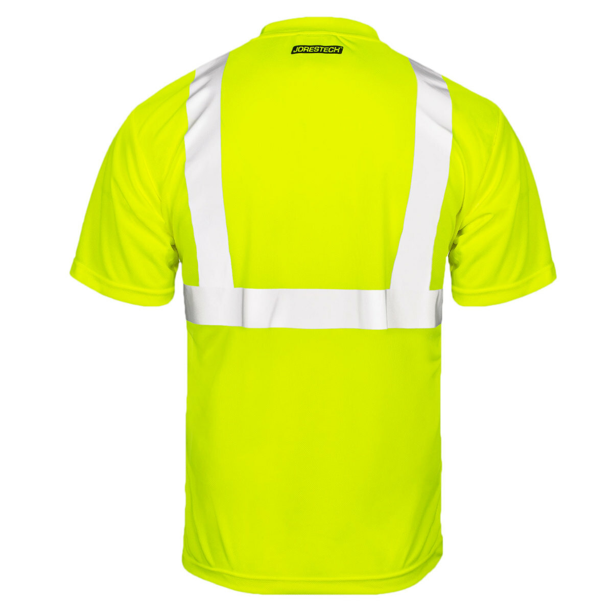 Hi Vis T Shirt Heat Tranfer Reflective Safety Lime Short Sleeve HIGH VISIBILITY