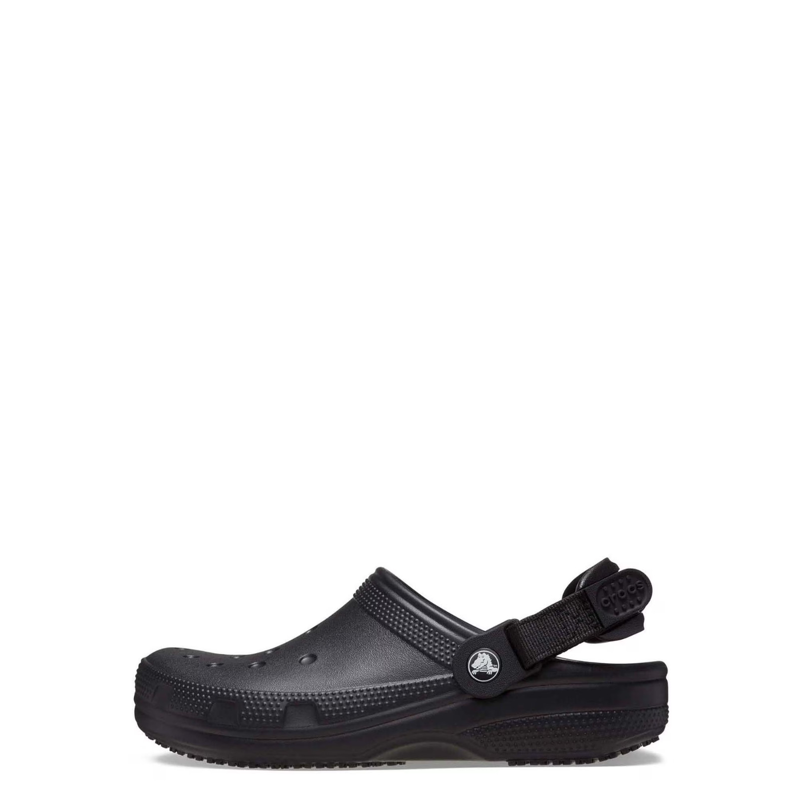 Crocs at Work Unisex Classic Slip Resistant Work Clog Lightweight Black Medium