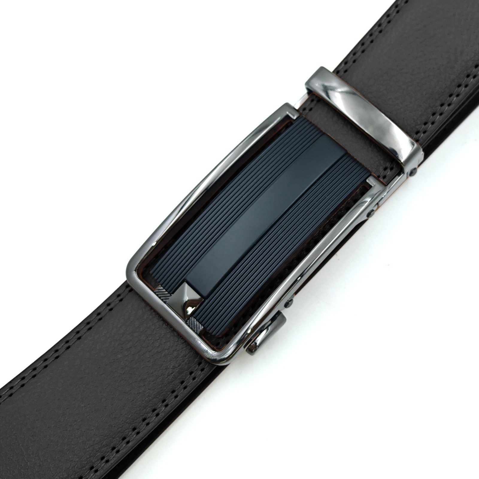 Luxury Men’s Genuine Leather Automatic Buckle Belts Waist Strap Belt Waistband