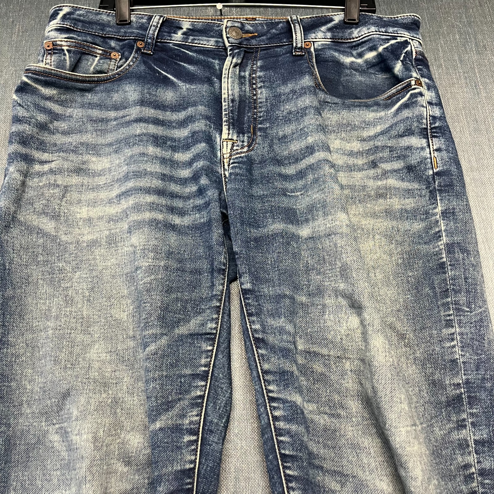 American Eagle Men’s Jeans Size 34×36 Blue Next Level Flex Denim Slim Straight