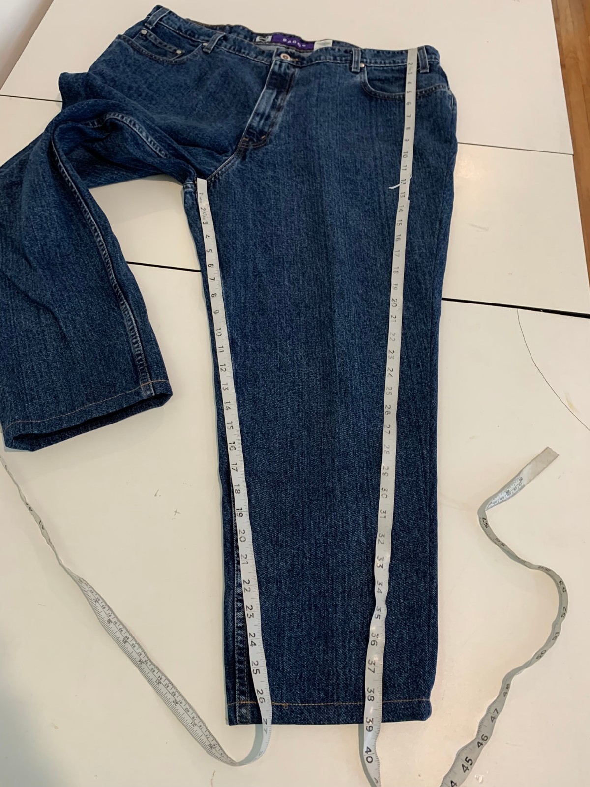 Vintage Levi’s Silvertab Jeans 42×27 Blue Baggy Y2K Skater Loose Grunge Tapered