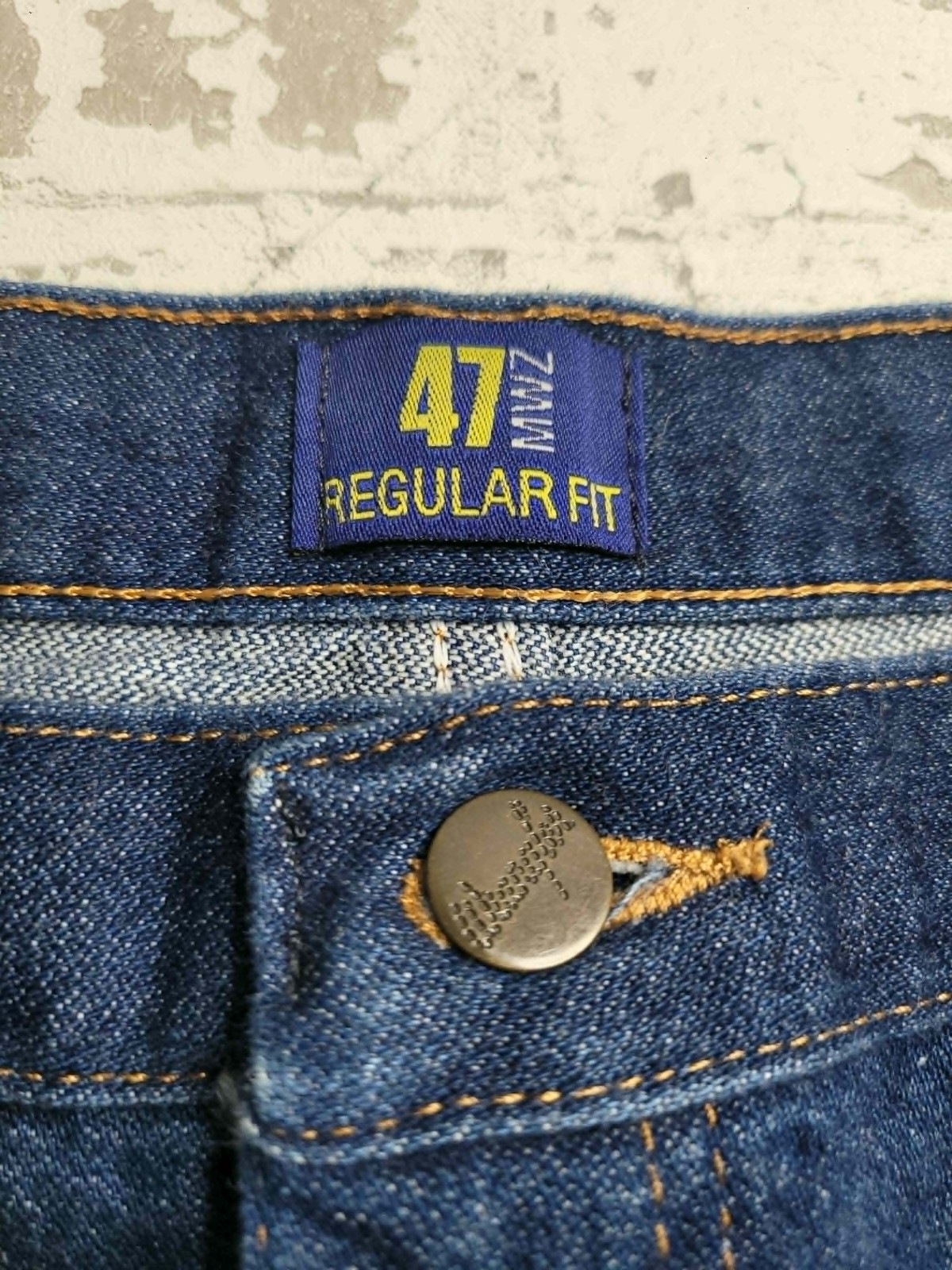 Wrangler 47MWZ Regular Fit Denim Jeans Men’s 38×32 100% Cotton Western Cowboy