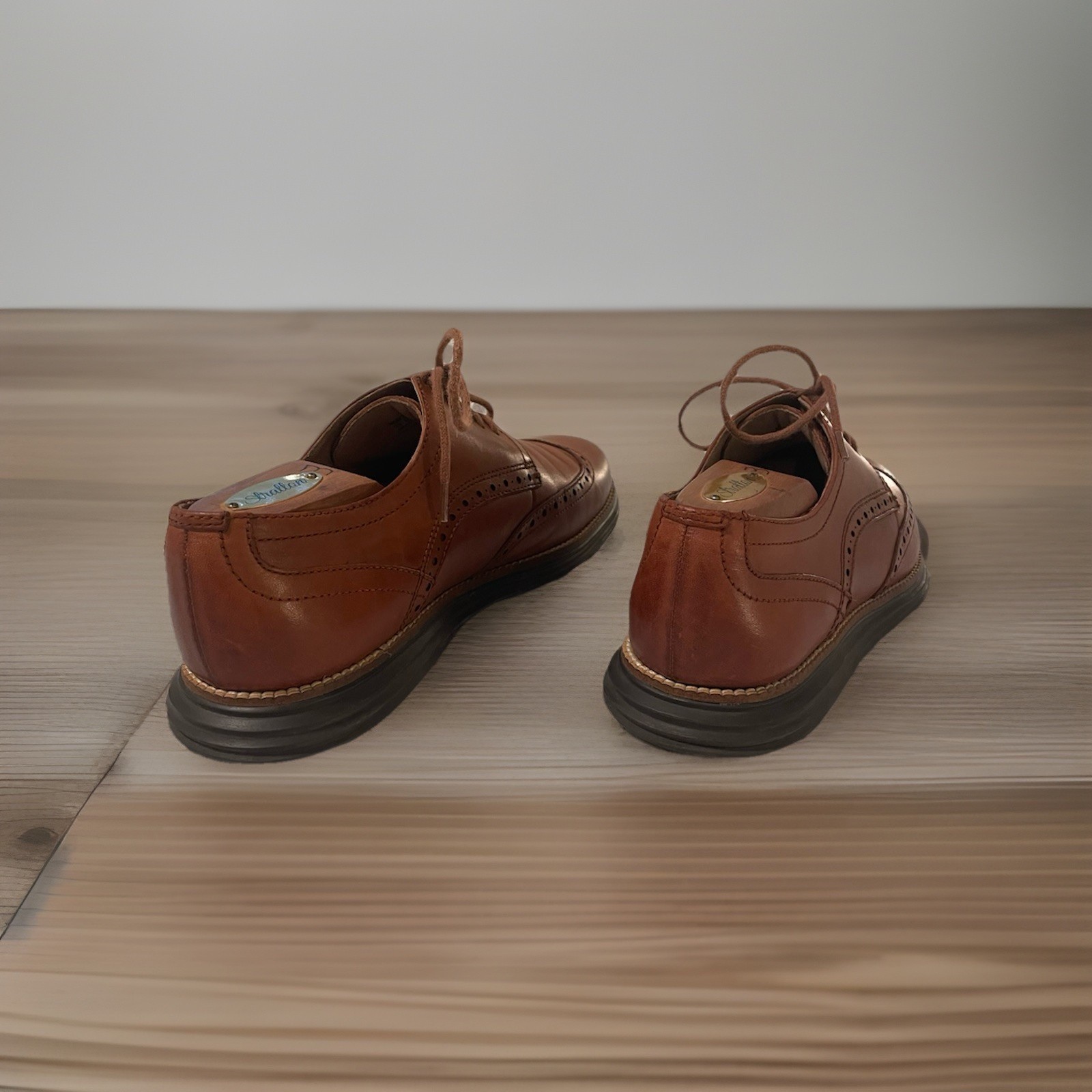 Cole Haan Zero Grand Size Men’s 8 Walnut Brown Business Casual Shoe