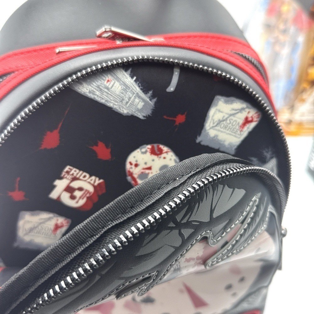 Loungefly Mini Backpack Friday the 13th Jason Mask Exclusive Bag