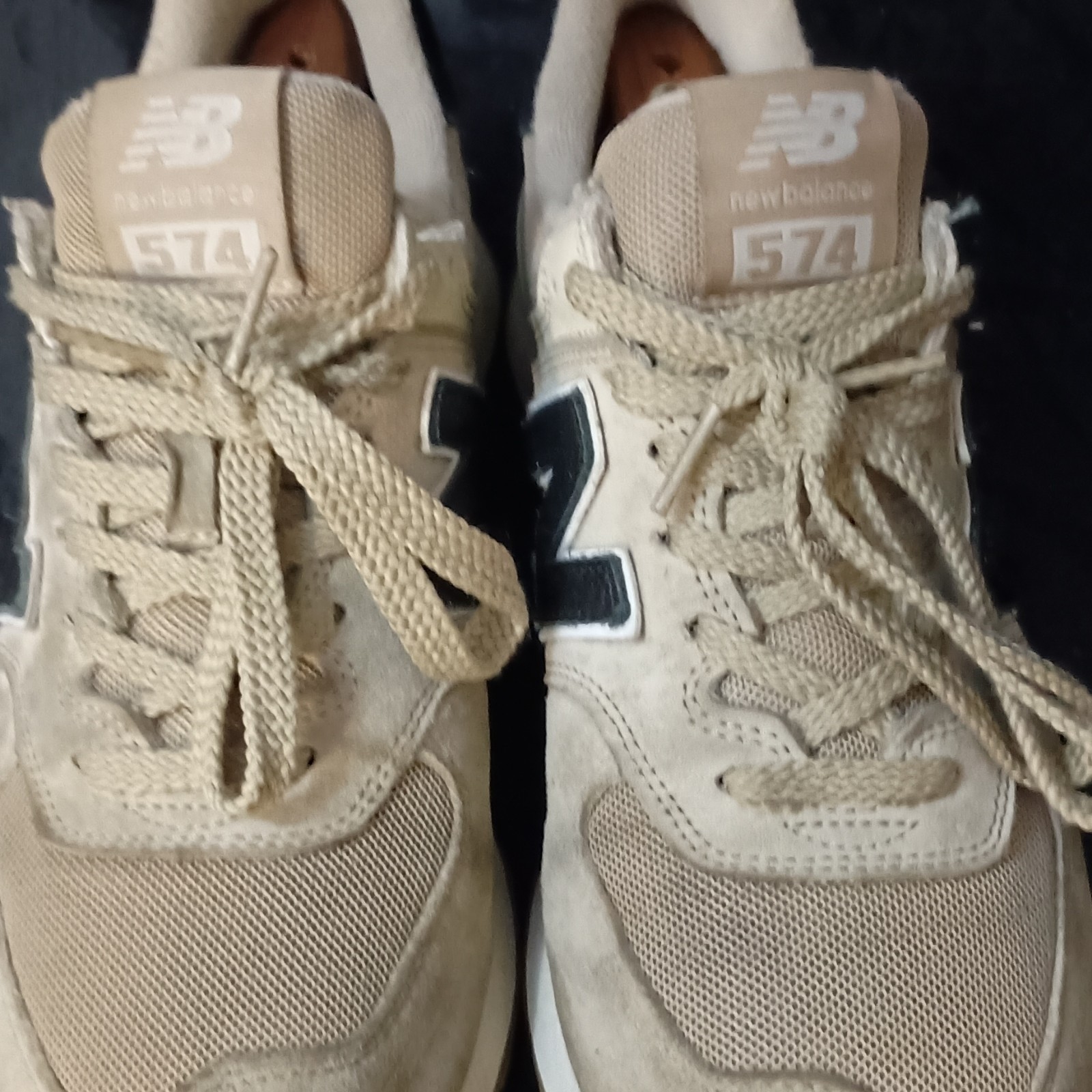 New Balance 574 Incense Black mens 8