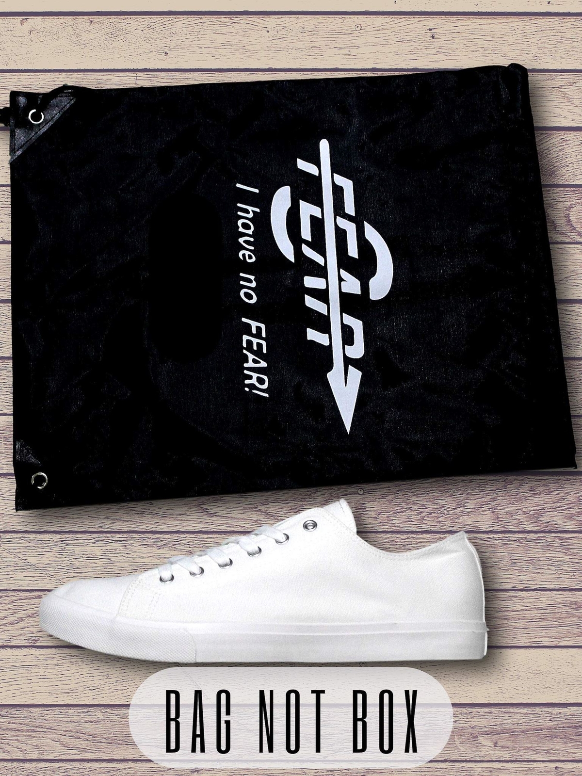 Fear0 Unisex True to Size Black White Tennis Casual Canvas Sneakers Shoes Sz 9.5