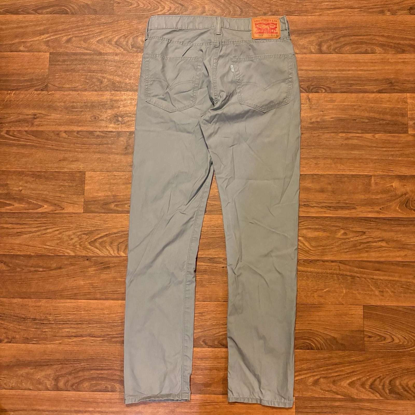 Levi’s 522 Slim Tapered Pants 30×30 Gray