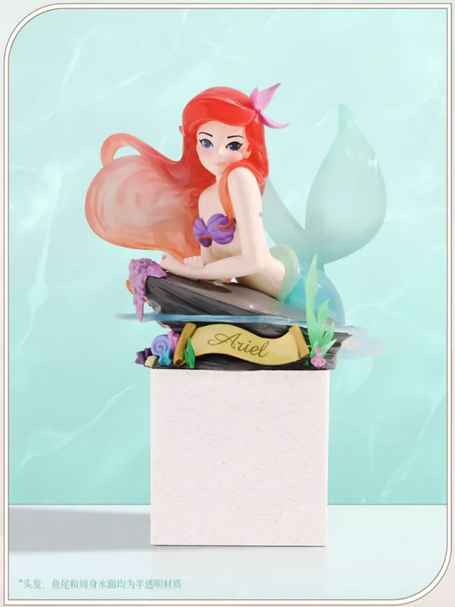 Disney Princess Art Gallery Series Blind Box Confirmed 52TOYS Collectible Figure