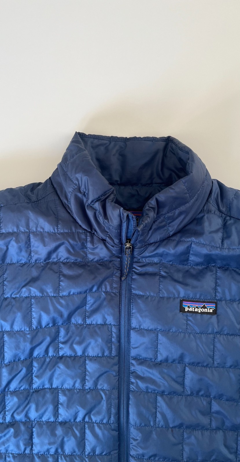 Patagonia Men’s Nano Puff Jacket – Blue – Large – Very Good Condition