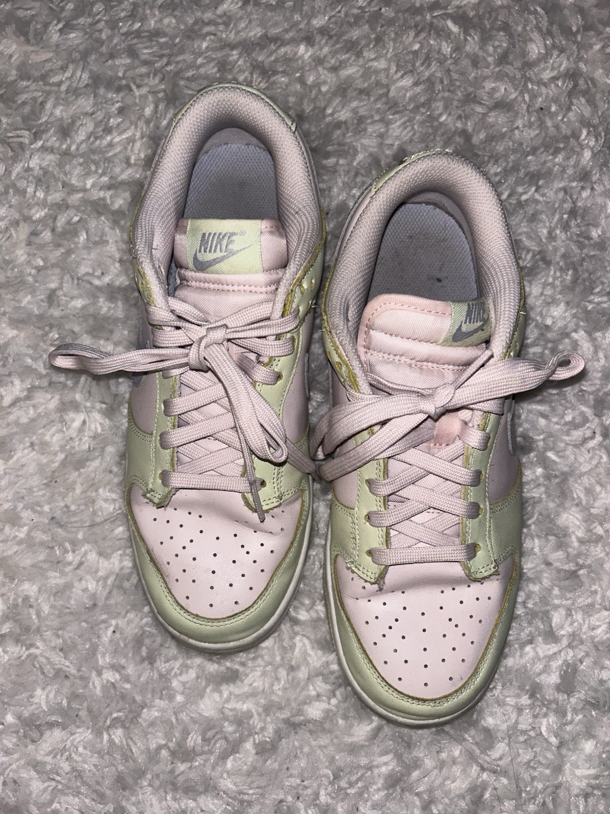 Nike Dunk Low Womens Low Top Lime Ice