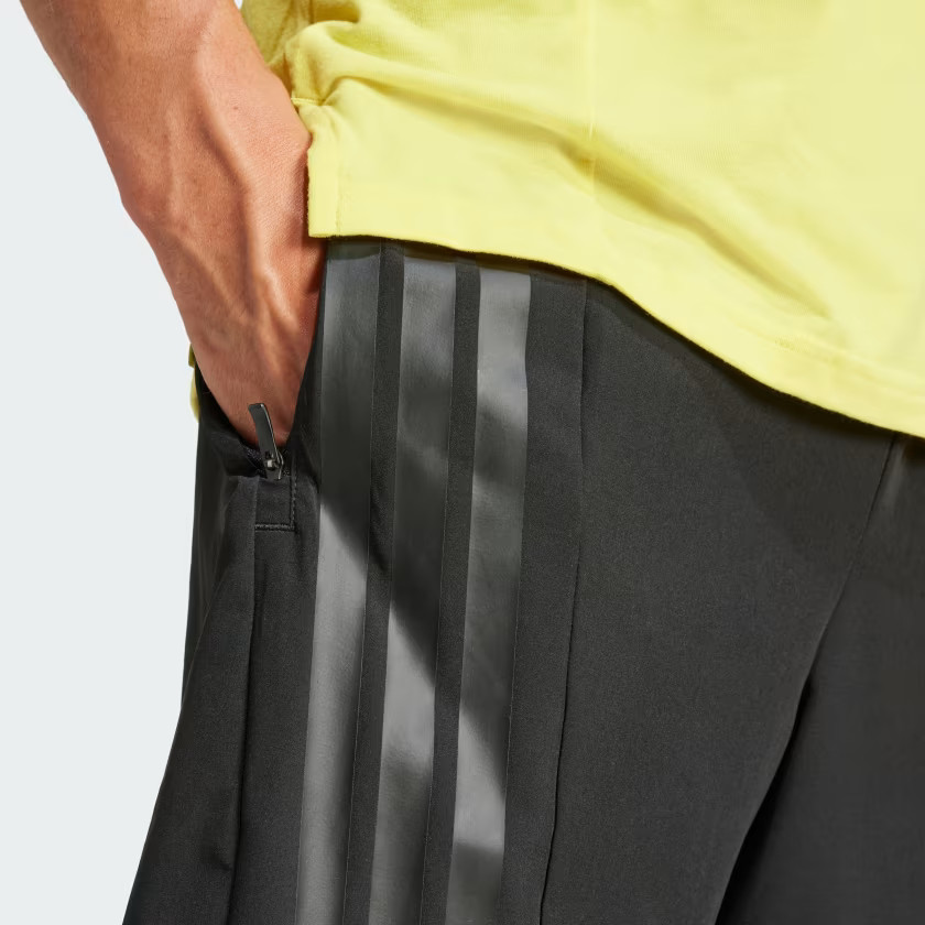 adidas men Designed-for-Training 3-Stripes Shorts