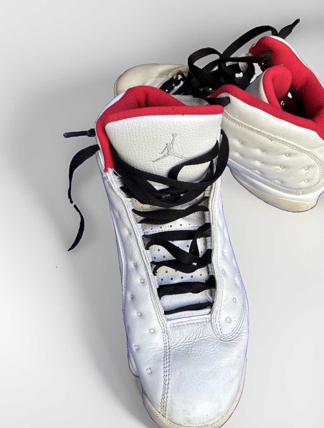 Nike Air Jordan 13 Retro Flight Red White Size 9