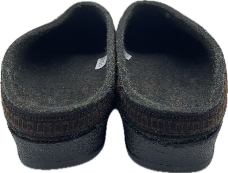 Stegmann Mens Wool Clogs Poly Sole Marone Size 10