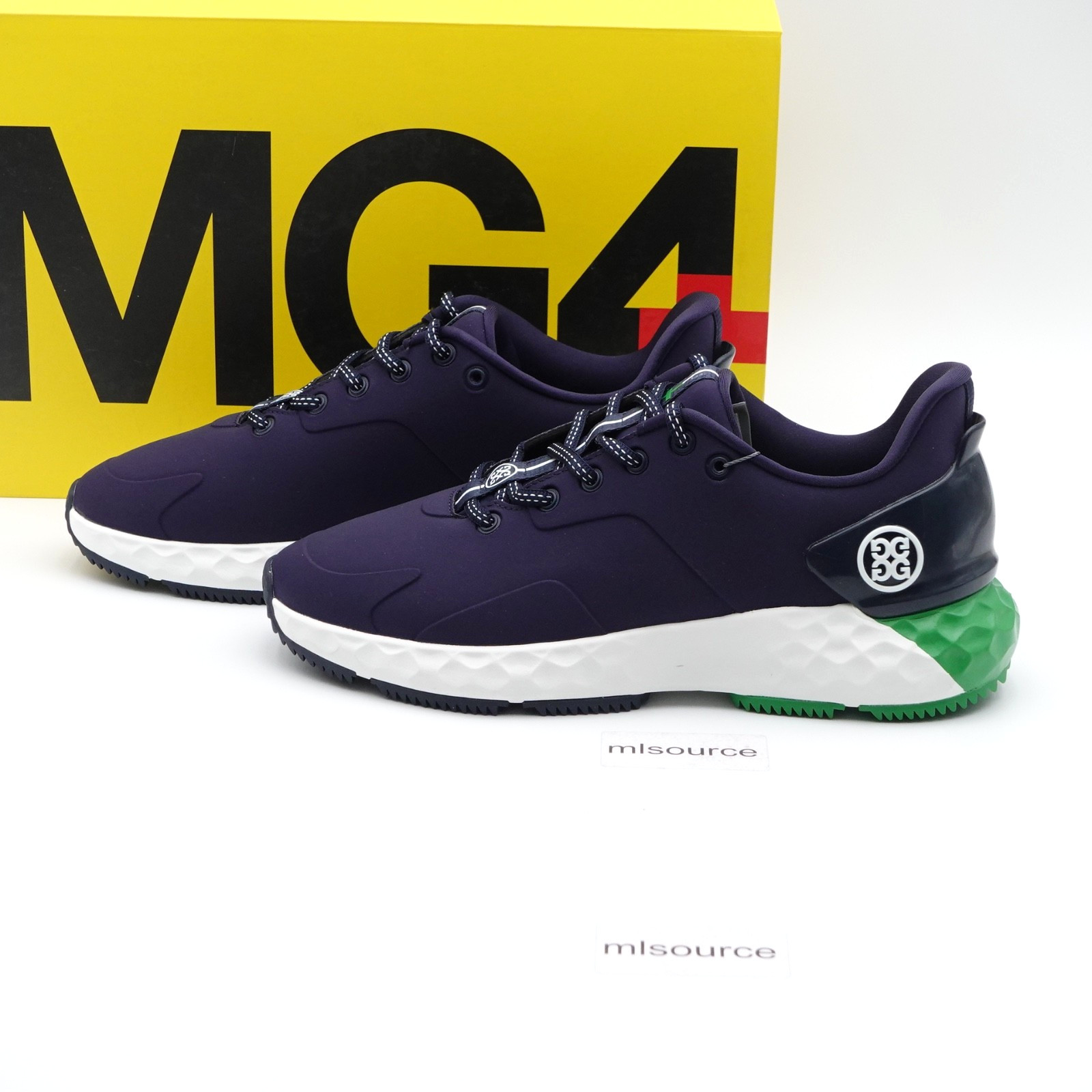 Size 7.5 Women’s G/FORE MG4+ Neoprene Golf Shoes GLF000044-TW/CV Twilight/Clover