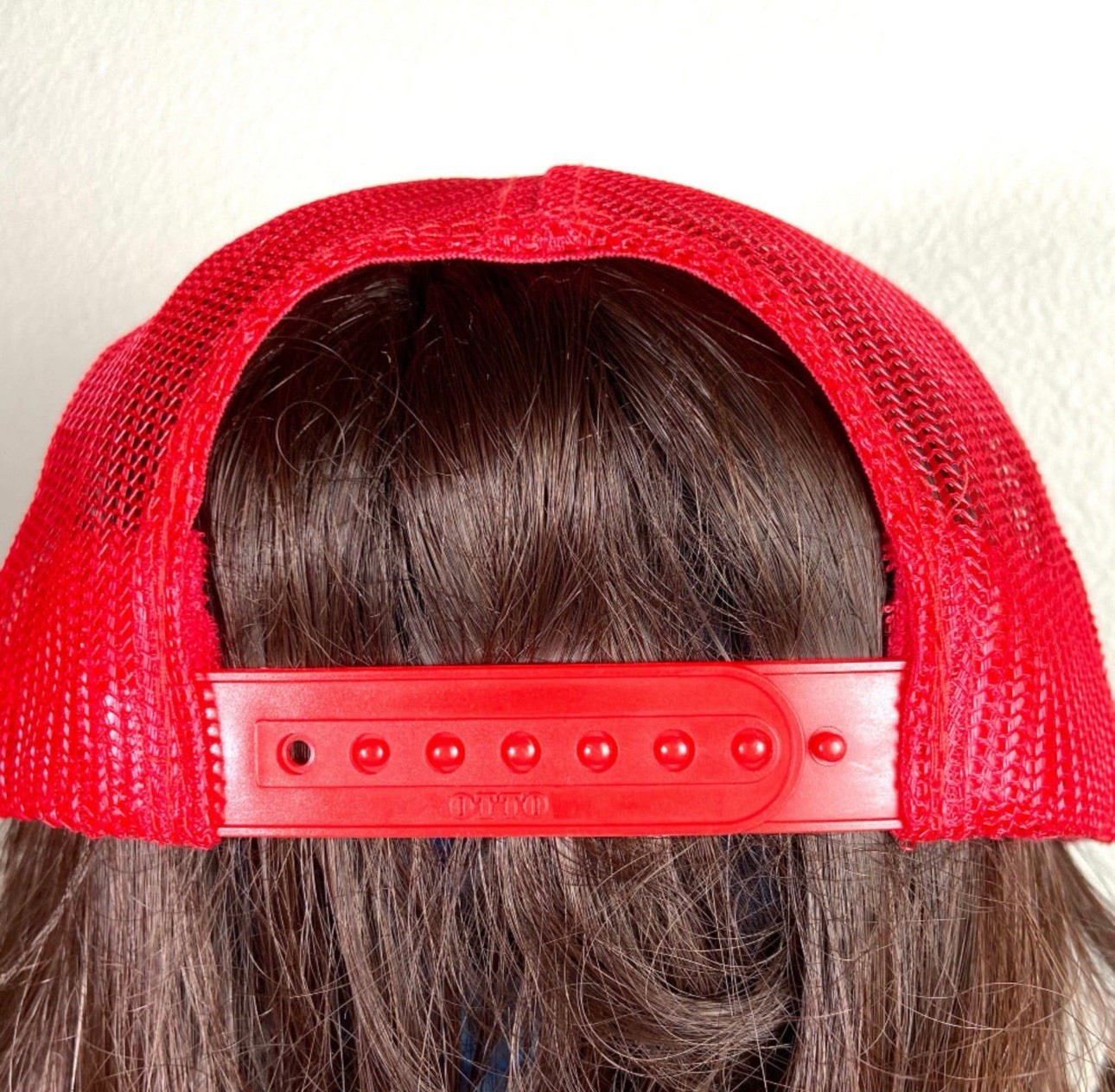 NEW Otto Trucker Hat RedWhite College Football Gameday Bling Rhinestone Snapback