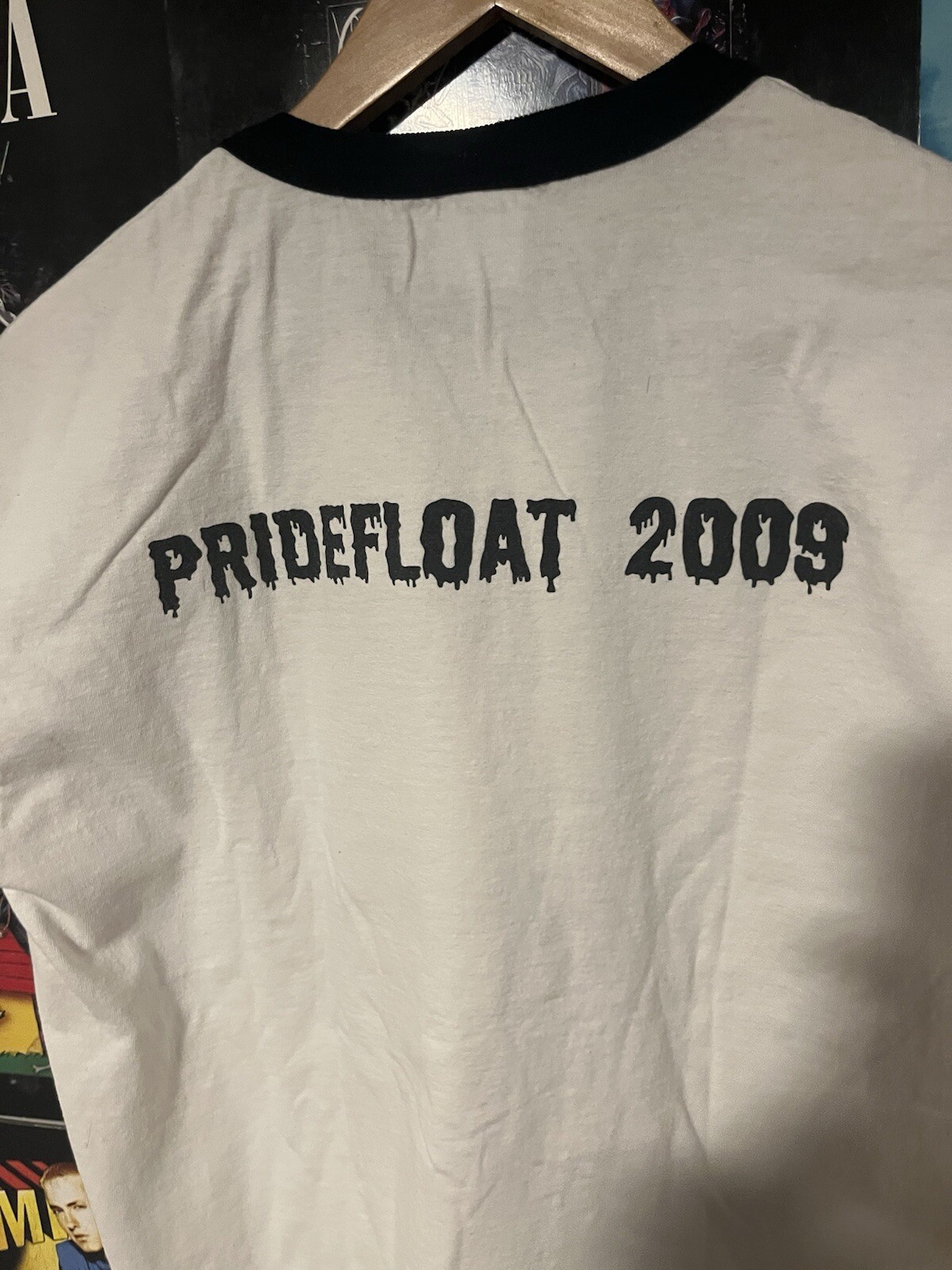 Vintage Y2K 2000’s 2009 Nightmare On Niangua Pridefloat 2009 Ringer Tee