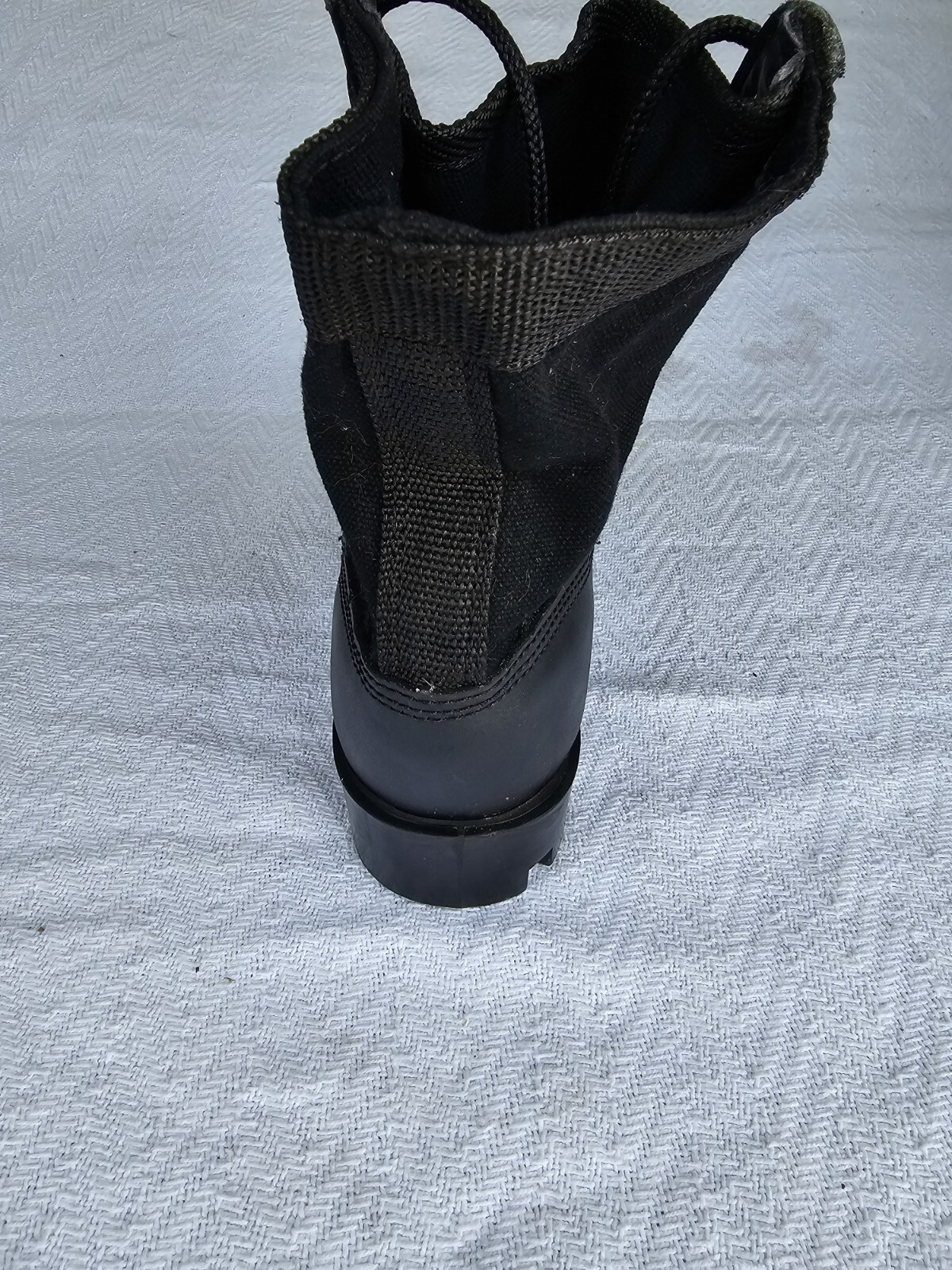 Black GI Style Jungle Boot With Panama Sole And Steel Toe 5781 Rothco Size 5R