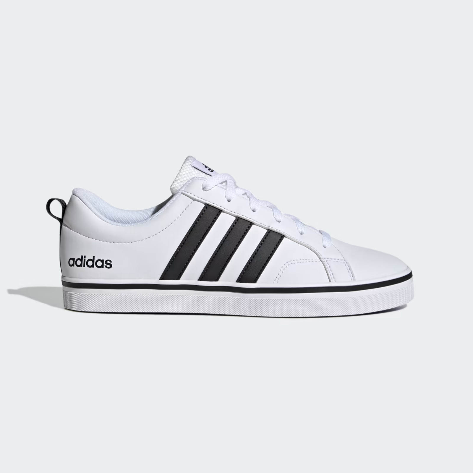 adidas VS Pace 2.0 3-STRIPES BRANDING SYNTHETIC NUBUCK SHOES in White / Black