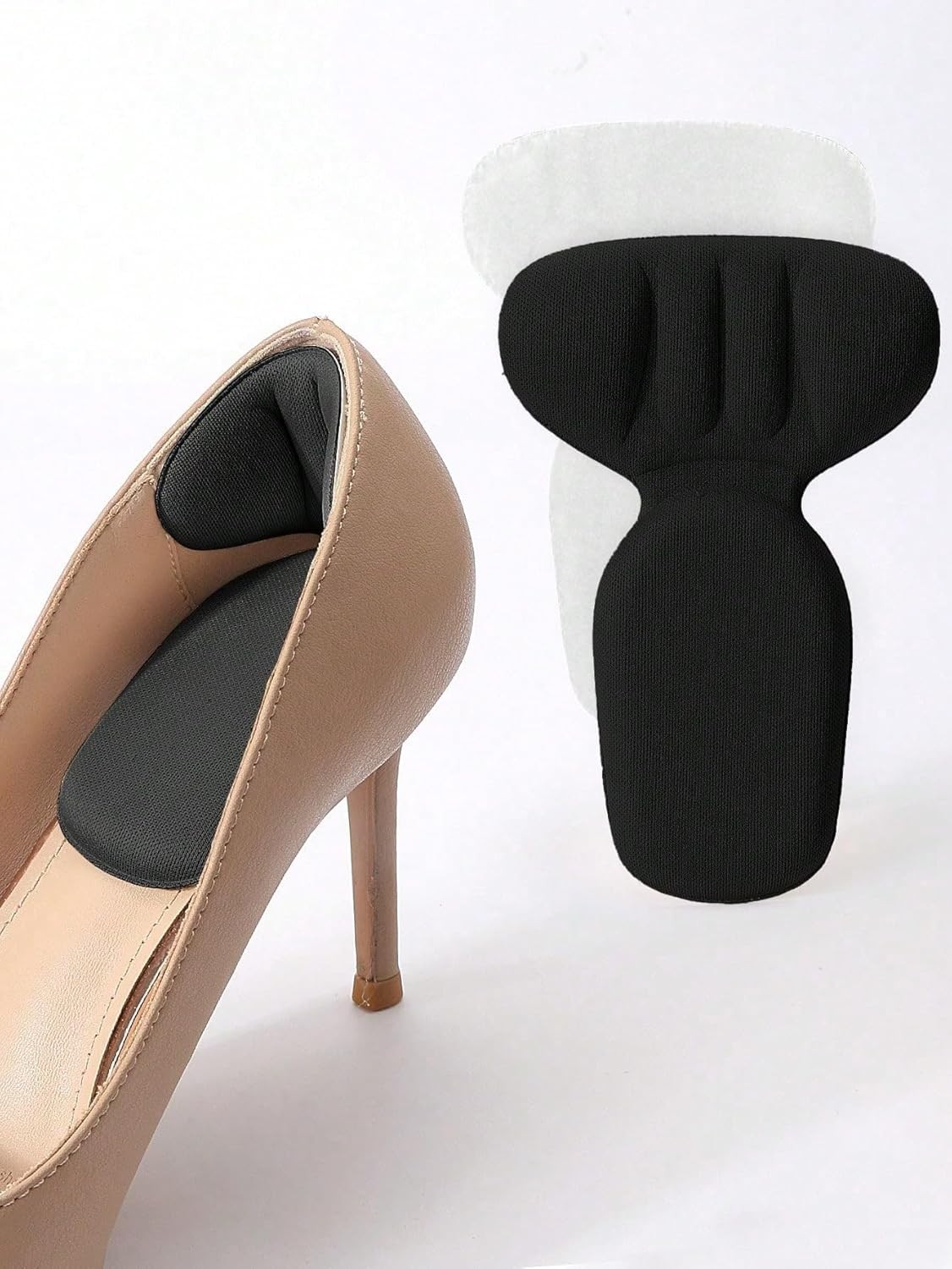 High Heel Cushion Insert Pad Shoe Liner Grip AntiSlip Insoles (4Pairs)