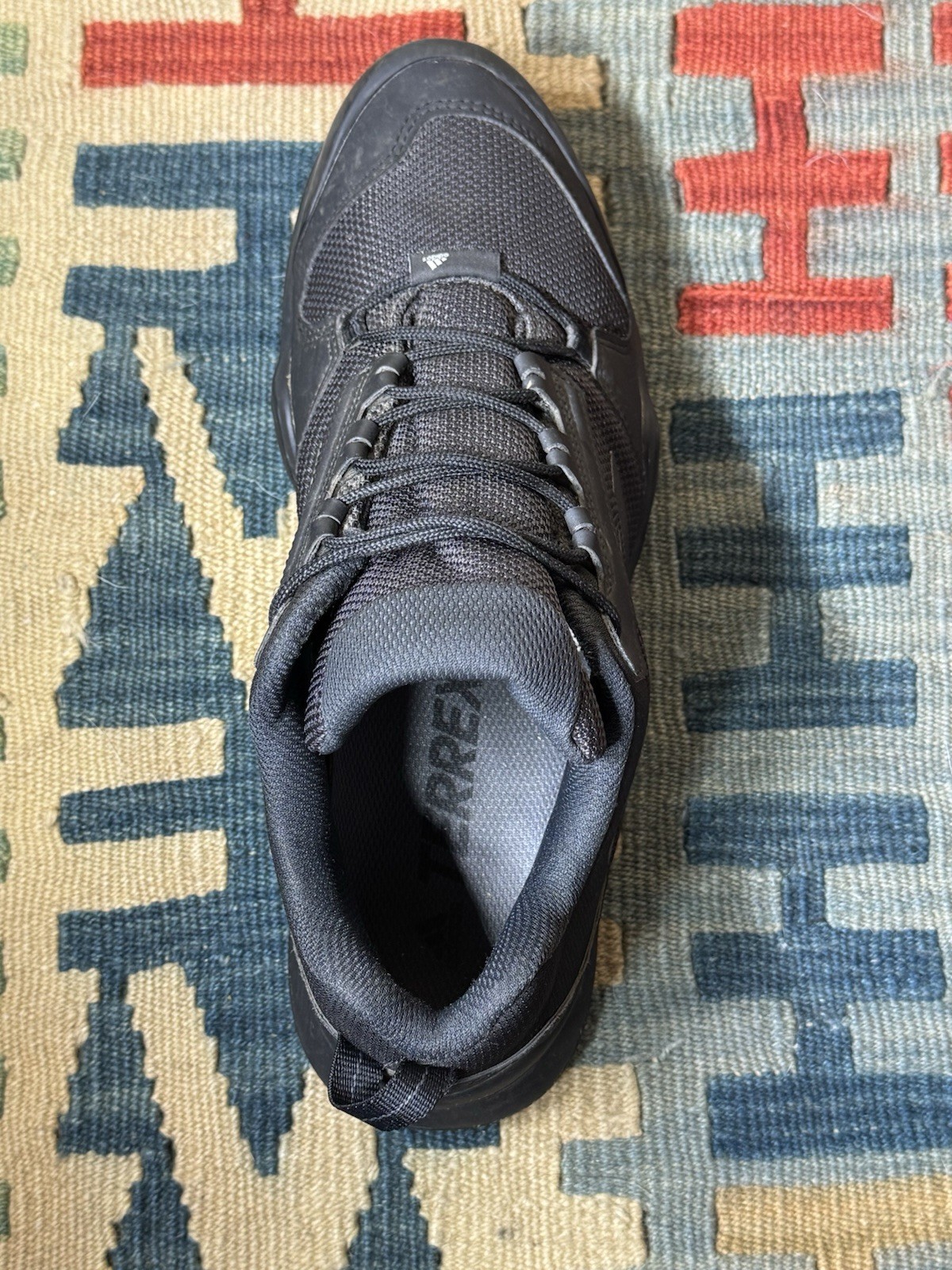 adidas TERREX AX3 ‘Triple Black’ Men’s Size 10.5 BC0524 Hiking Shoes