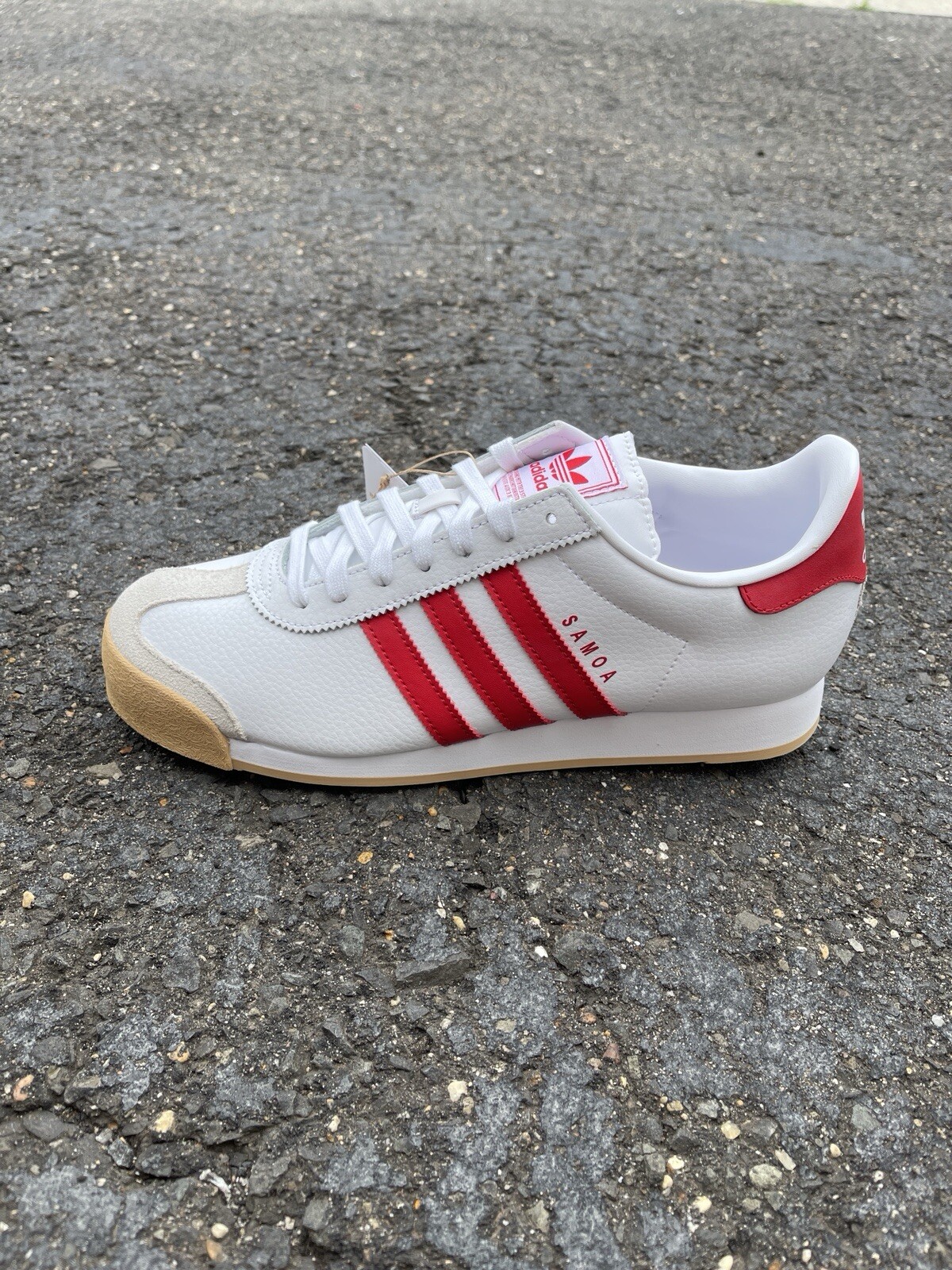 Adidas Samoa Sneakers Original Shoes Cloud White/Better Scarlet JH9079 US 4-12