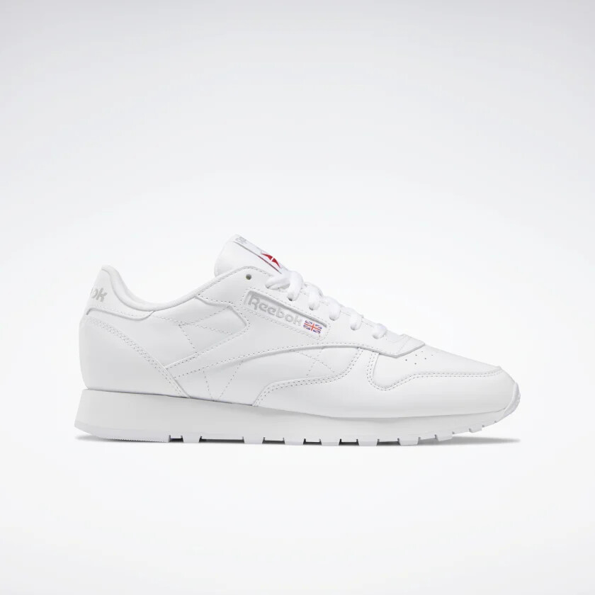 Reebok Classic Leather GY0953 White Grey Red Mens Shoes Sneakers Size 7.5-13